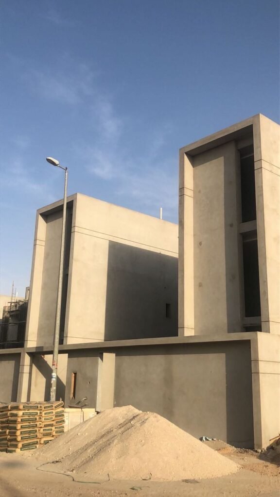 أعمال ترميم جدران المباني بالدمام